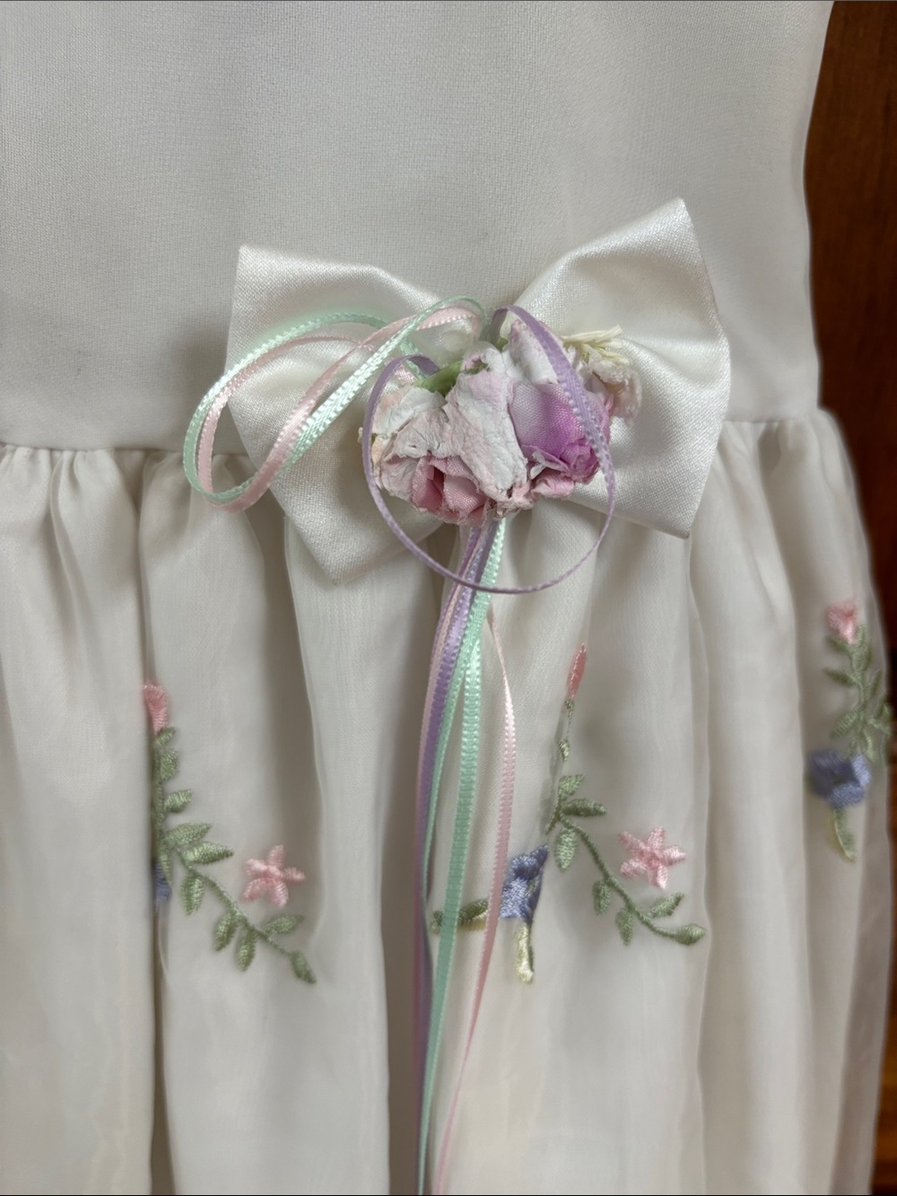 Vintage 80's To 90's Dress From Pinokio Made In USA Size 10 - Picture 12 of 16